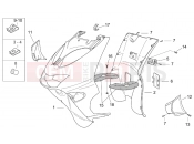 APRILIA SR 50 Di-Tech Front body III