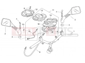 APRILIA SR 50 Di-Tech Handlebar - Dashboard