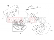APRILIA SR 50 Di-Tech & Carb. Front lights