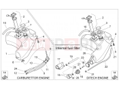 APRILIA SR 50 Di-Tech & Carb. Fuel tank