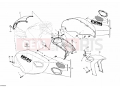 DUCATI 2008 Monster 696 FAIRING » PLASTICS