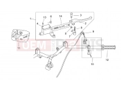 APRILIA SR 50 Di-Tech & Carb. RH controls