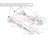 APRILIA SR 50 Di-Tech & Carb. Starter motor