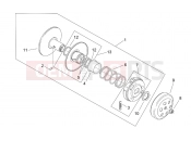 APRILIA SR 50 Di-Tech & Carb. Adler clutch