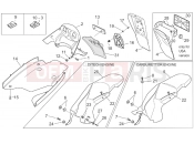 APRILIA SR 50 Di-Tech & Carb. Rear body III