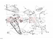 DUCATI 2008 Monster 696 023 - TAILLIGHT » LIGHTING SYSTEM