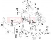 Cooling system - Aprilia SR MAX 125 2016
