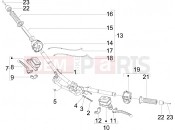Handlebars - Master cil. - Aprilia SR MAX 125 2016