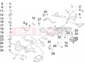 Main cable harness - Aprilia SR MAX 125 2016