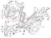 APRILIA SR MAX 300 Front shield