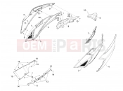 APRILIA SRV 850 Side cover - Spoiler