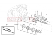 APRILIA MX 50 Primary gear shaft