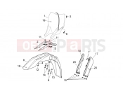 APRILIA MXV 450 Cross Front body I
