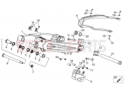APRILIA MXV 450 Cross Swing arm