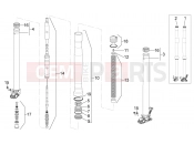 APRILIA MXV 450 Cross Front fork