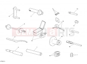 DUCATI 2008 Superbike 848 WORKSHOP SERVICE TOOLS, FRAME » FRAME