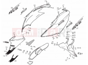 DERBI Atlantis 50 2T Frame