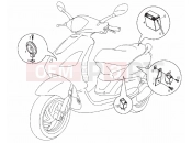 DERBI Boulevard 125 4T Electrical systeme