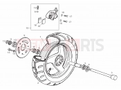 DERBI Boulevard 200 4T Front wheel