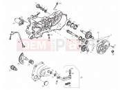 DERBI GP 50 Water pump