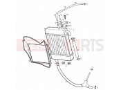 Cooling system - Derbi GP1 50 2003
