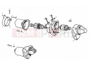 Starter assembly - Derbi GPR 50 Replica 2005