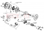 DERBI Preadtor 50 Cdi magneto assy