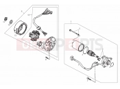 derbi QUAD DFW 50 Cdi magneto assy
