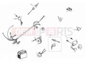 derbi QUAD DFW 50 Electrical system