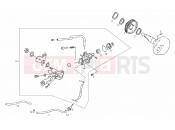 derbi QUAD DFW 50 Oil pump
