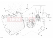 DUCATI 2008 DESMOSEDICI RR WATER COOLER » COOLING SYSTEM