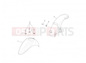 derbi Sonar 125 Wheel huosing - Mudguard