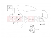Saddle/seats - Derbi Sonar 125 2010