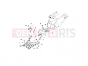 derbi Sonar 125 Central cover - Footrests