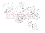 DERBI Sonar 150 Crankcase cover - Crankcase cooling