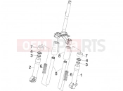 DERBI Sonar 150 Fork's components (Escorts)