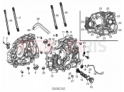 derbi STX 150 CRANKCASE