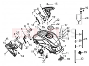 derbi STX 150 üzemanyag tank