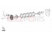 Clutch - Derbi Terra 125 2009