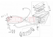 Filter holder - Derbi Terra 125 2009
