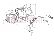 derbi Variant Sport 125 Head cover