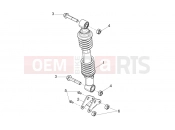 derbi Variant Sport 125 Rear shock absorber