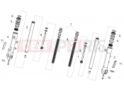 derbi Variant Sport 125 Front fork