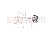 derbi Variant Sport 50 Cylinder head