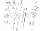 derbi Variant Start-Courier 50 Front fork