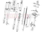 derbi Variant Start-Stop 50 Front fork