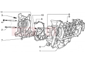 gilera DNA 180 Crankcase