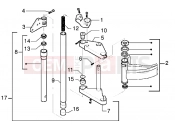 gilera DNA 180 Fork