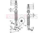 gilera DNA 180 Rear shock absorber