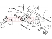 gilera DNA 180 Swinging arm